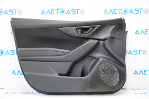 Door trim card front left Subaru Impreza 17-23 GK black
