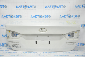 Trunk lid Subaru Impreza 17-23 GK white K1X, butt