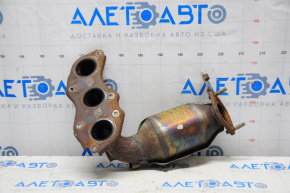 Front exhaust manifold with catalytic converter Toyota Highlander 14-16 3.5