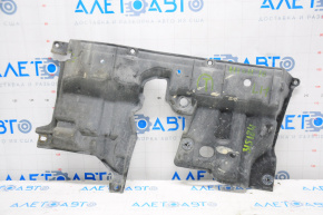 Left small underbody protection Toyota Highlander 14-19 is torn