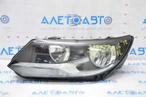 Headlight front left VW Tiguan 12-18 bare rest halogen, for polishing