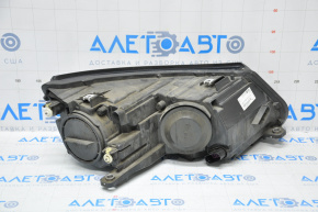 Headlight front left VW Tiguan 12-18 bare rest halogen, for polishing