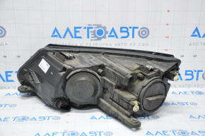 Headlight front right VW Tiguan 12-18 bare rest halogen, for polishing