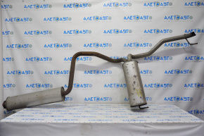 Muffler rear part barrel Chevrolet Cruze 11-16 rusty
