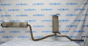 Muffler rear part barrel Chevrolet Cruze 11-16 rusty