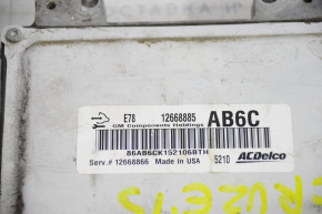 ECU block engine computer Chevrolet Cruze 11-16 1.8