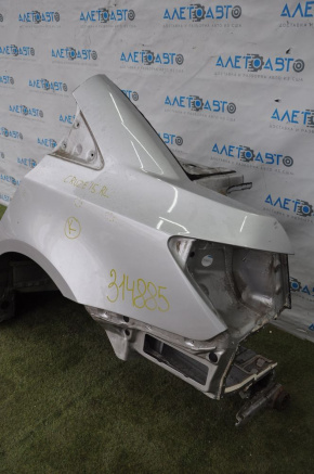 Quarter wing rear left Chevrolet Cruze 11-16 silver, small bumps