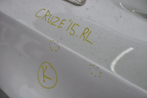 Quarter wing rear left Chevrolet Cruze 11-16 silver, small bumps