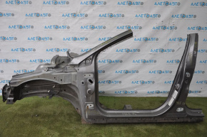 Front quarter left Ford Fusion mk5 13-20 graphite, with central pillar