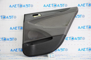 Door trim card rear right Hyundai Sonata 11-12 dark gray