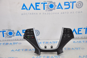 Steering wheel control buttons Hyundai Sonata 15-17 useful chrome