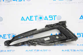 Right fog light frame Hyundai Sonata 15-17 SE under DRL, chrome, bumpers