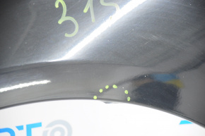 Front left wing Hyundai Sonata 15-17 black S3, bumpers