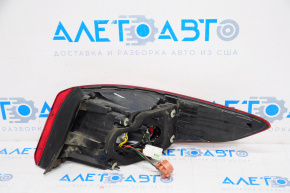 Light outer wing left Hyundai Sonata 15-17 lamp, melted