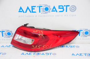Light outer wing right Hyundai Sonata 15-17 lamp