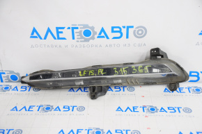Fog light left PTF Hyundai Sonata 15-17 LED, sand