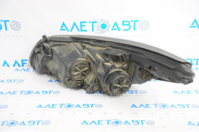 Headlight front right bare Hyundai Sonata 15-17 halogen, without fastening, sand