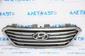 Radiator grill grill Hyundai Sonata 15-17 SE, complete with badge
