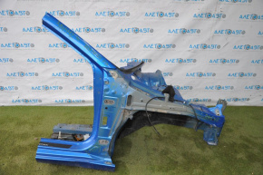 Front right quarter Nissan Sentra 20-24 blue