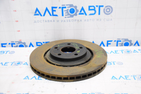 Front right brake disc Toyota Highlander 14-19 28mm, chipped