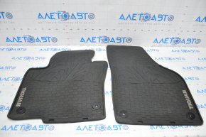 Set of floor mats for VW Tiguan 09-18 rubber black