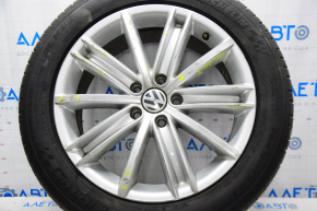 Wheel disk R18 VW Tiguan 09-16 curb