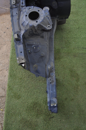 Front right quarter Toyota Camry v55 15-17 usa blue, painted