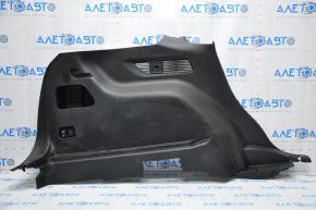 Left arch trim Ford Edge 15-24 black rubbed, white plastic, dented