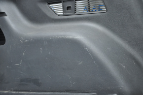 Left arch trim Ford Edge 15-24 black rubbed, white plastic, dented