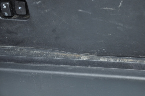 Left arch trim Ford Edge 15-24 black rubbed, white plastic, dented