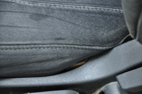 Driver's seat Ford Edge 15-23 without airbag, mechanical, cloth black, wiped, for cleaning