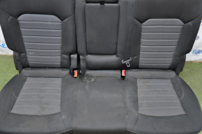 Rear row of seats 2 row Ford Edge 15-24 cloth black, for cleaning
