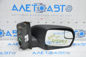 Side mirror right assembly Ford Edge 15-18 3 pins, structure