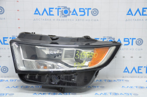 Headlight front left bare Ford Edge 15-18 dorest halogen
