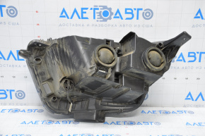 Headlight front right bare Ford Edge 15-18 dorest halogen, scratches