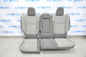 Rear row of seats 2 row Ford Escape MK3 13-15 cloth gray