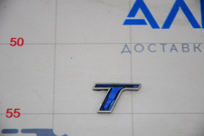 Emblem inscription 2.0 T trunk lid Hyundai Sonata 11-15 useful chrome inside