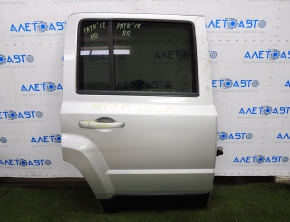 Door assembly rear right Jeep Patriot 11-17 silver PS2, butt