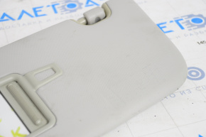 Left visor Kia Soul 14-18 gray, dry cleanable