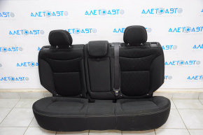 Rear row of seats 2 row Kia Soul 14-16 pre-rest rag black