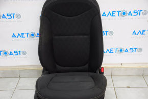 Passenger seat Kia Soul 14-16 prerest without airbag, mechanic, cloth black