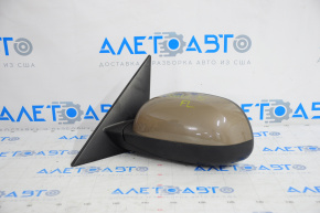 Left side mirror assembly Kia Soul 14-19 5 pins, brown