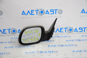 Left side mirror assembly Kia Soul 14-19 5 pins, brown