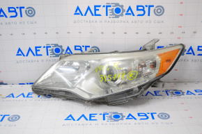 Headlight front left Toyota Camry v50 12-14 naked usa LE