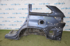 Quarter wing rear left Toyota Highlander 14-19 without BSM blue