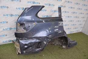Quarter wing rear right Toyota Highlander 14-19 without BSM blue, butt
