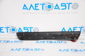Door sill trim front left outer Kia Soul 14-19 chrome with backlight