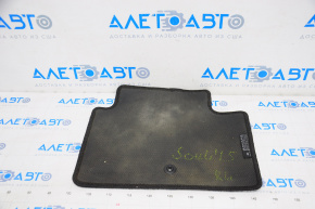 Carpet interior rear left Kia Soul 14-19 cloth black