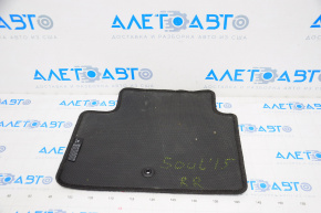 Carpet interior rear right Kia Soul 14-19 cloth black