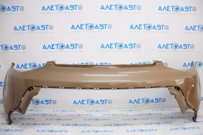 Front bare upper bumper Kia Soul 14-16 prerest, brown, tears, broken fasteners, made